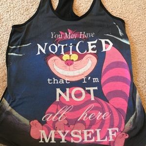 Disney Cheshire Cat Tank top Shirt